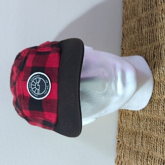 Pacific Surf Company Adult Buffalo Plaid Snap Back Cap - OS - Picture 2 of 10